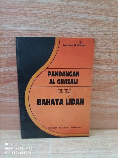 Jual Buku Pandangan Al Ghazali Tentang Bahaya Lidah Di Lapak