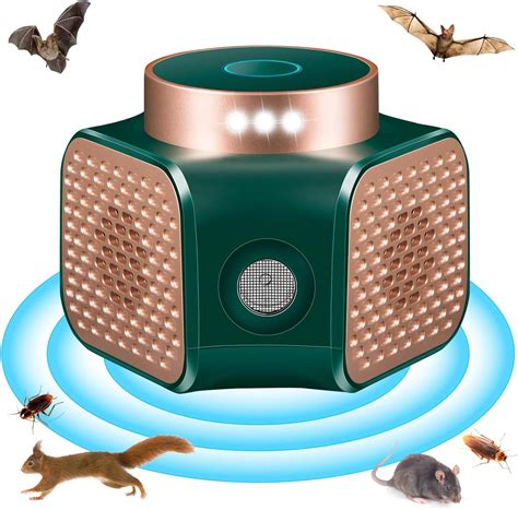 Ultrasonic Rodent Repellent Indoor Intelligent Variable Frequency Ultrasonic 360