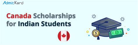 Complete list of Canada Scholarships for Indian Students – 2022 | AdmitKard