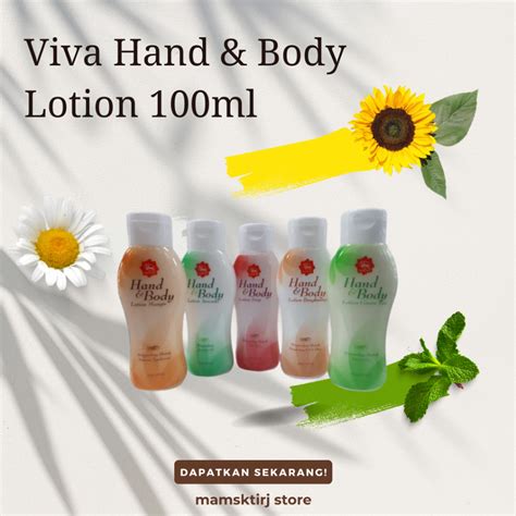 Jual Viva Hand Body Lotion Ml Shopee Indonesia