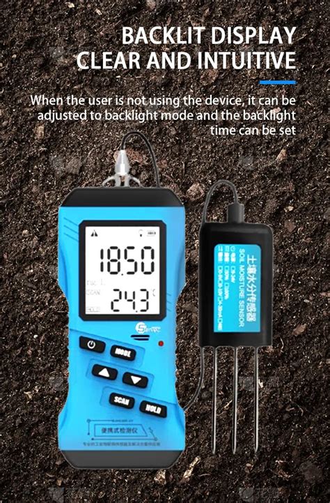 Soil Npk Sensor Soil Temperature Moisture Ph Electrical Conductivity