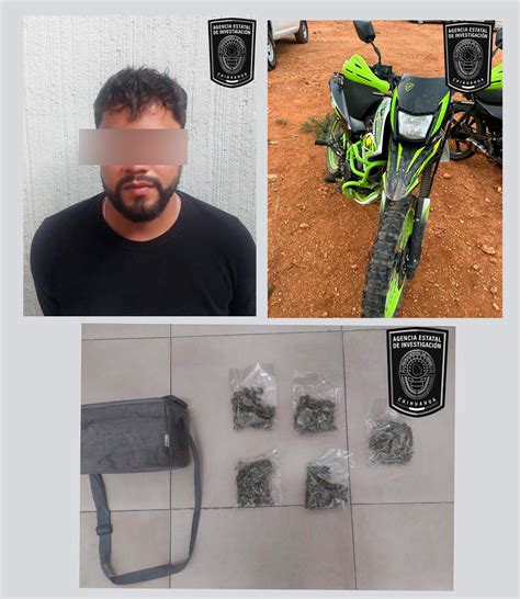 Detienen a motociclista en posesión de mariguana en Loma Linda