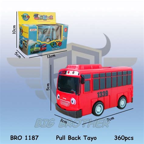 Jual Mainan Bus Tayo The Little Bus Tayo Mainan Anak Mobil Bus Tayo Mobilan Bro1187 Shopee