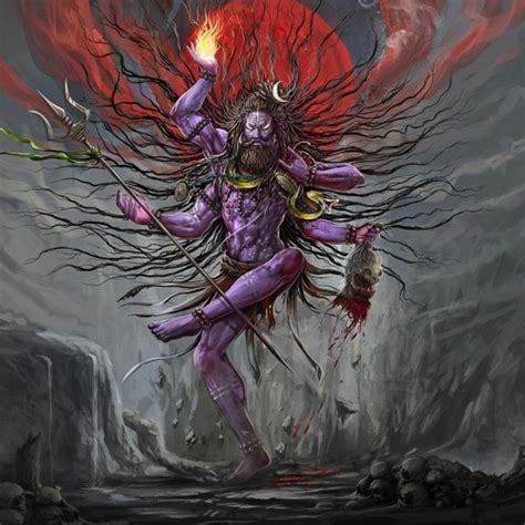 Lord Shiva Angry Tandav