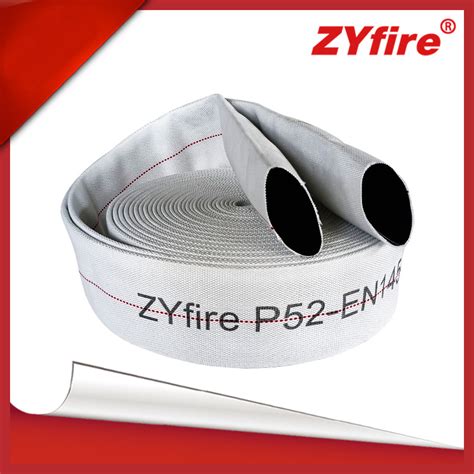 Zyfire Manufacture Pvc Lining Canvas Equipment Marine Fire Hose China