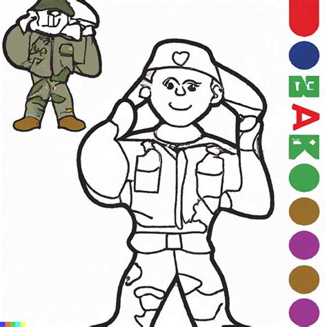 Desenhos Do Ex Rcito Para Imprimir E Colorir Pintar Gr Tis