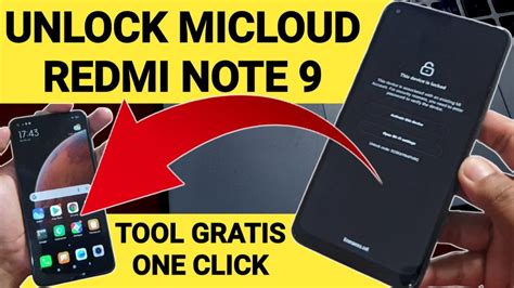 Cara Unlock Micloud Redmi Note 9 Mediatek Dengan Tool Gratis YouTube