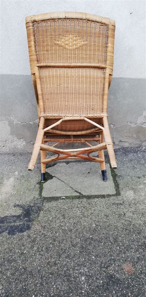 Fauteuil Rotin Ancien Selency