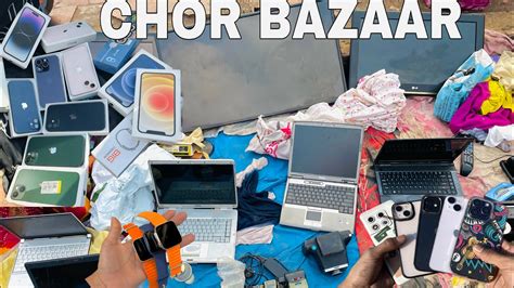 Real Chor Bazaar Delhi चोर बाजार Iphone 11121314 Pro Only ₹500 Jama Masjid Chor Bazar