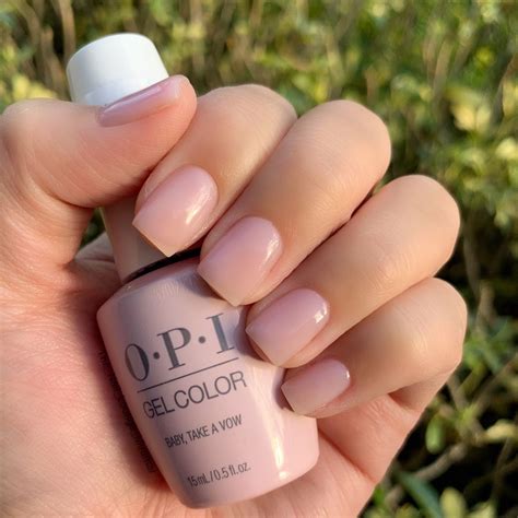 OPI Nude Gel Polish Pink Gel Nails Opi Gel Nails Natural Gel Nails