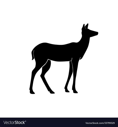 Doe icon Royalty Free Vector Image - VectorStock