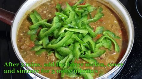 Ginisang Munggo With Pork Sauteed Mung Bean Pork Monggo