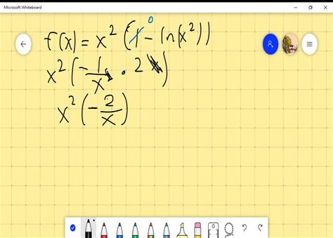 Find The Derivative Of The Following Functions Y X 2 1 Lnx 2 Numerade