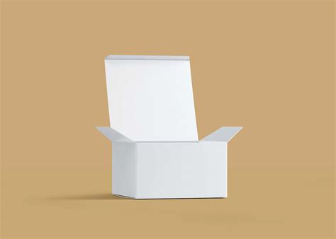 packaging box mockup behance