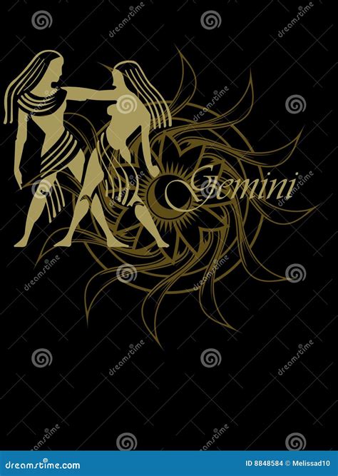 Gemini Zodiac Sign Stock Images - Image: 8848584