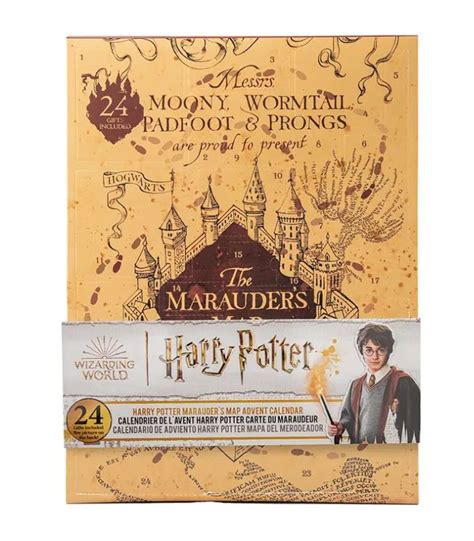 Calendrier De Lavent Carte Du Maraudeur Harry Potter Boutique