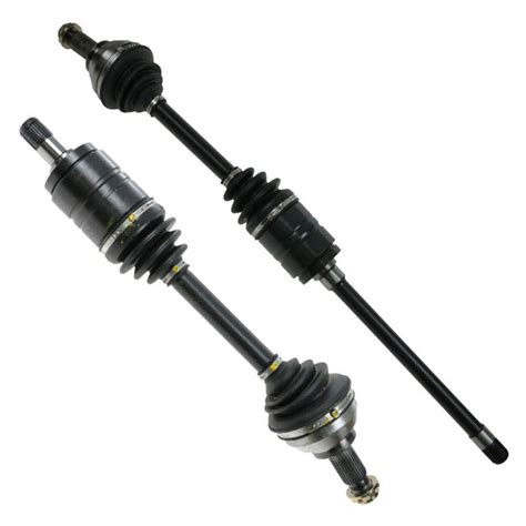 Front Cv Joint Axle Shafts Pair Set For 01 05 Bmw 325xi 330xi Awd 4wd