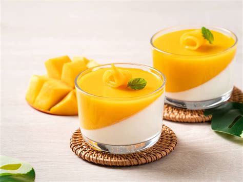 PANNA COTTA DE MANGO MAIZENA ES