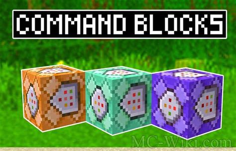 Command Block - Minecraft - MC Wiki