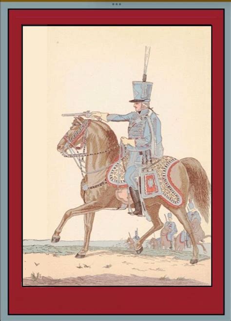 3rd Hussars 1804 12 Régiment Officier