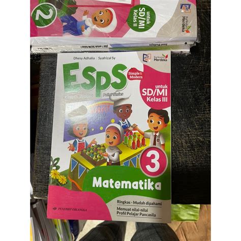 Jual Esps Matematika Kelas 3 Sd Kurikulum Merdeka Shopee Indonesia