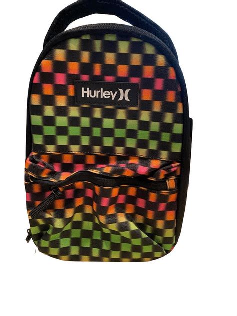 Hurley Men S Insulated Lunch Tote Bag O S Black