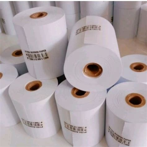 Jual KERTAS KASIR STRUK HVS 1 PLY 75X60 Shopee Indonesia