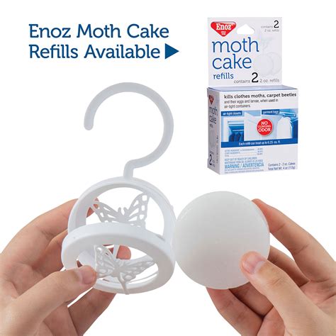 Enoz Moth Cake 2 Oz Enoz