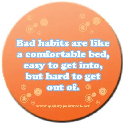 Bad Habits Friendship Quotes A Large Collection Of Famous And