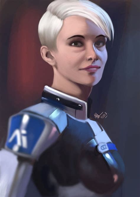 Cora Harper By Beverii On Deviantart Mass Effect Harper Deviantart