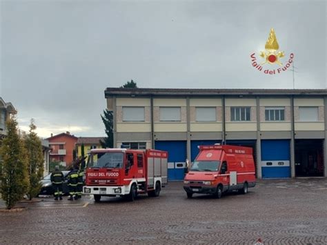 Incendio E Infortunio Esercitazione Alla Stazione Di Sommacampagna