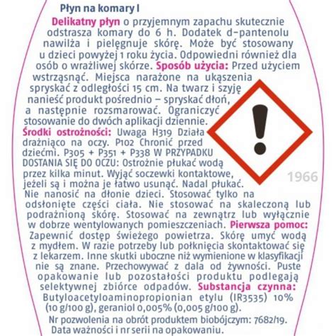 Płyn na komary dla dzieci od 1 roku życia Bros 50 ml Market