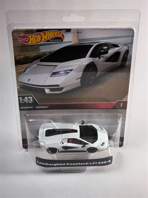 1 43 HOT WHEELS Premium Lamborghini Countach LPI 800 4 EUR 12 99 PicClick FR