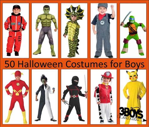 50 Halloween Costumes For Boys