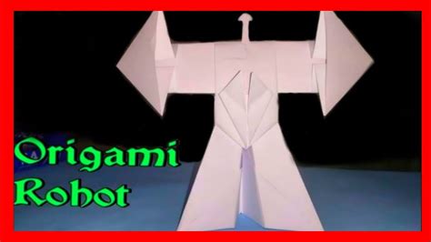 Cara Membuat Origami Robot Transformer