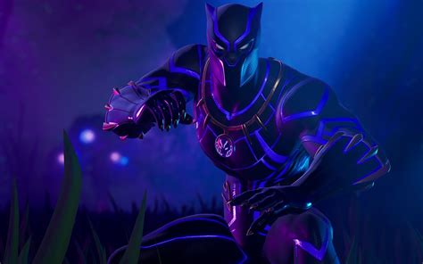 2880x1800 Resolution Fortnite Black Panther Macbook Pro Retina