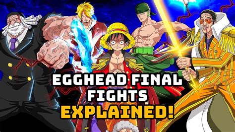 One Piece Chapter 1104 Analysis Final Fights In Egghead Island Arc