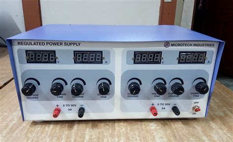 volt   amp dual variable power supply microtek industries