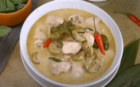 Тайское зеленое карри с курицей рецепт с фото пошагово