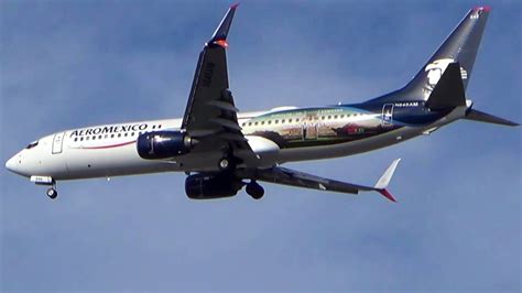 Samsung Livery Aeromexico Boeing 737 800 Landing At New Yorks John F