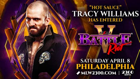 Tracy Williams Announced As Entrant For Mlw Battle Riot V