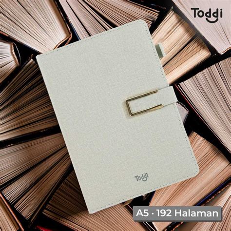 Toddi Notebook Buku Jurnal Catatan Diary Cover Kulit A Buku Catatan