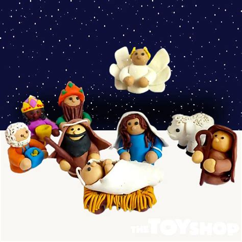 Model Your Own Nativity Scene The Toy Shop