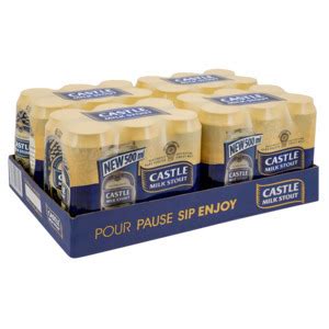 Castle Milk Stout Beer Cans 24 X 500ml Offer At Shoprite Liquor