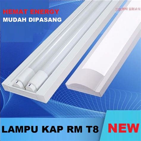 Jual Lampu Tl Set Kap Led Cover Lampu Lampu Neon 20 Watt 40