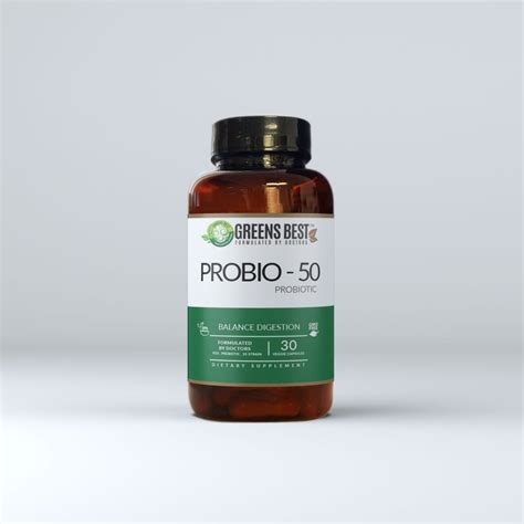 Probiotic 50 Billion Cfu Ten Strain Greens Best