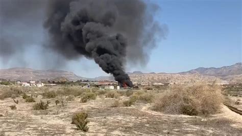 INCENDIO AGOST Aparatoso Incendio En Una Vivienda En Una Partida De Agost