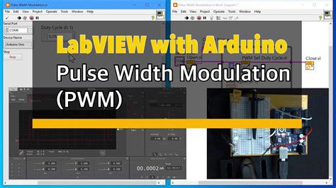 Labview With Arduino Ep Pulse Width Modulation Pwm Youtube