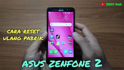 Cara Reset Hp Asus Zenfone Reset Ulang Pabrik Youtube