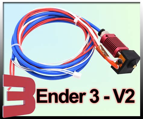 Ender Hotend V2 Assembled 24v 40w Creality 3d 3dea